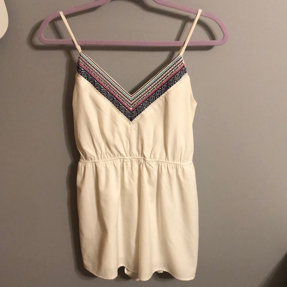 White romper